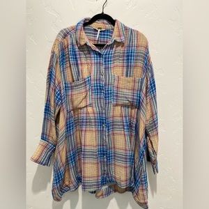 Free people plaid dress